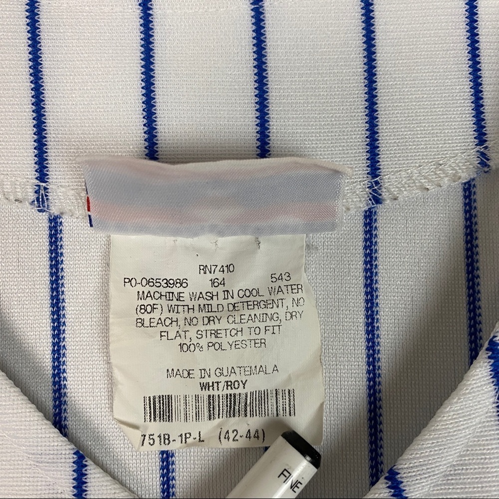 Teamwork Mets Jersey Size Large - Picture 4 of 7